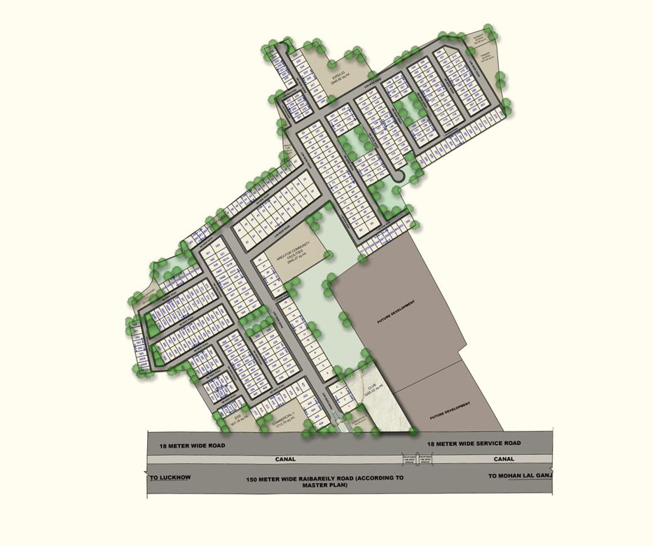 SMJ Villa map